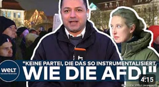 MAGDEBURG: Weidel-Demo am Weihnachtsmarkt! „Eigentlich eine AfD-Wahlkampfveranstaltung!“