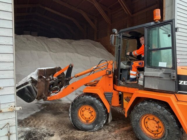 Kreisstraßenmeisterei des Landkreises ist gut für den Winterdienst vorbereitet