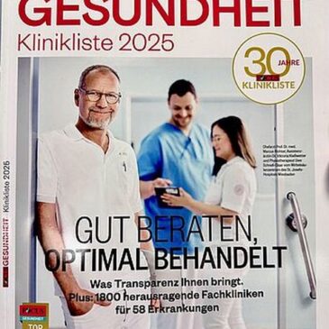Focus-Klinikliste 2025: Klinikum Magdeburg zählt zu den besten Krankenhäusern in Sachsen-Anhalt