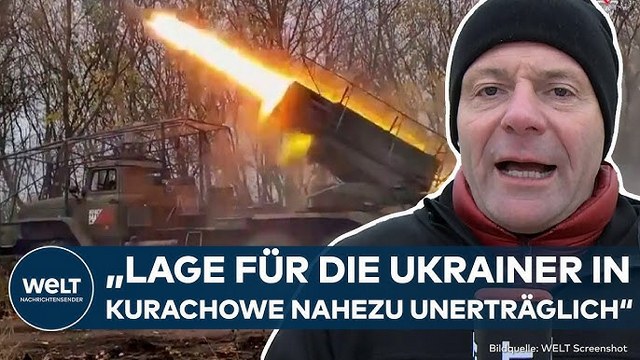 PUTINS KRIEG: Russen ziehen in Kurachowe weiter die Schlinge zu! Ukrainer gefangen im Halbkessel!