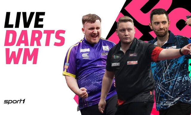 Darts Live WM: 1. & 2. Runde (SPORT1  13:30 – 17:30 Uhr & 20:15 – 00:00 Uhr)