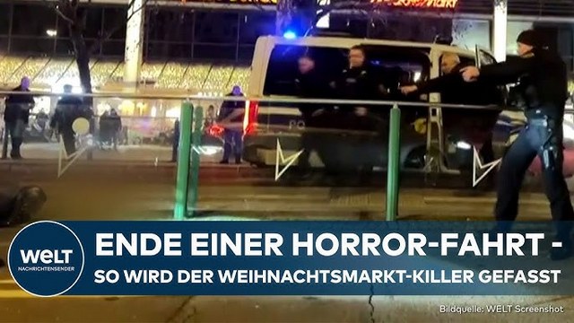 DRAMA VON MAGDEBURG: Polizei atmet auf – Horror-Fahrer lässt sich ohne Widerstand festnehmen