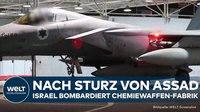 SYRIEN: Paukenschlag! Israel bombardiert Chemiewaffen-Fabrik von Assad