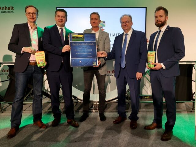 Grüne Woche in Berlin: EDEKA Bio-Regionalpreis 2025 geht an NutriPur GmbH aus Halle (Saale)
