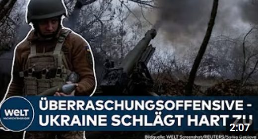 PUTINS KRIEG: Ukraine geht in die Offensive – Schwere Kämpfe in der Region Kursk