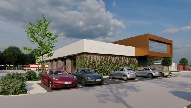 Baumfällungen für geplante Rettungswache / Landeshauptstadt investiert mehr als 8 Mio. Euro in Neubau