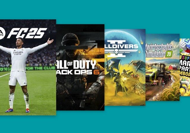 game Jahrescharts: Das waren die erfolgreichsten neuen Games 2024 in Deutschland