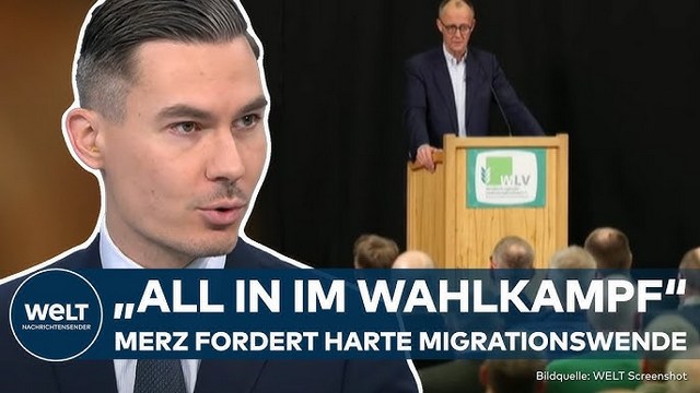 DEUTSCHLAND: Merz geht auf Konfrontation in Migrationskrise – SPD und Grüne herausgefordert?