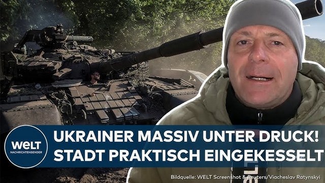 PUTINS KRIEG: “ Operative Einkesselung“ Russen beschießen alle Zufahrtsstraßen zu Stadt im Donbass!