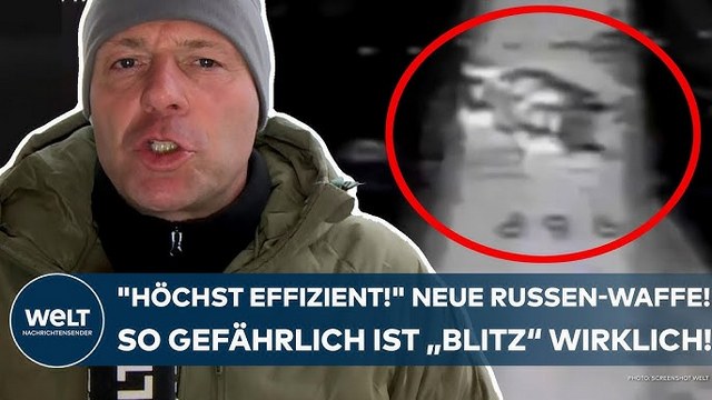 PUTINS KRIEG: „Sie ist höchst effizient!“ Neue Russen-Waffe „Blitz“! So gefährlich ist sie wirklich!