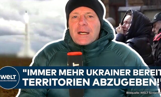 PUTINS KRIEG: Kriegsmüde Ukrainer! „Bemerkenswert!“ Bereitschaft zu Zugeständnissen an Russland!