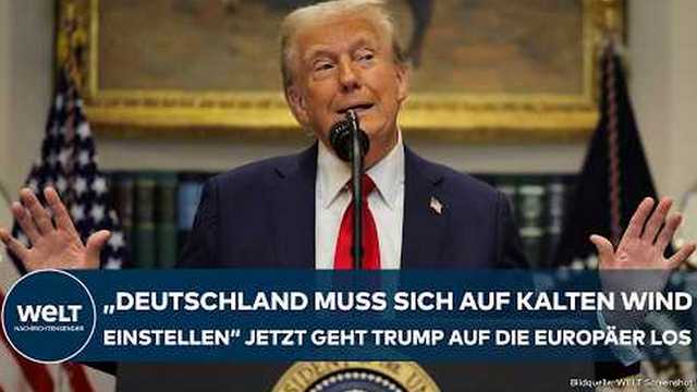 DONALD TRUMP: Kalter Wind für Deutschland! Jetzt nimmt sich der neue US-Präsident die Europäer vor!