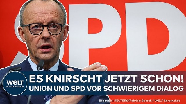DEUTSCHLAND: Spannungen zwischen Union und SPD! Bildung einer Koalition wird schwierig