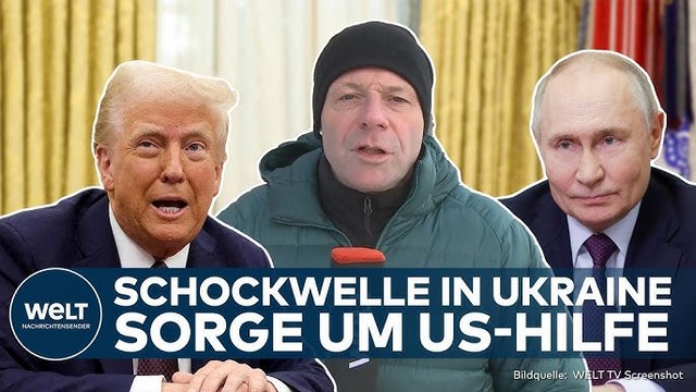UKRAINE-KRIEG: Kiews Dilemma – Was passiert wenn Trump die Ukraine-Hilfe stoppt?