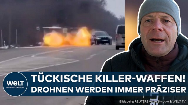 PUTINS KRIEG: Drohnen werden zu Hightech-Killermaschinen! So präzise können sie inzwischen angreifen