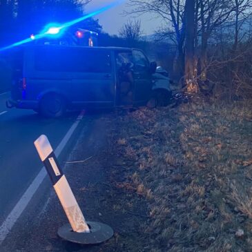 Verkehrsunfall mit Personenschaden – Unfallbeteiligter flüchtig
