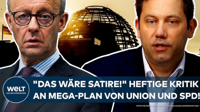 DEUTSCHLAND: „Das wäre Satire!“ Sondierungsgespräche! Heftige Kritik an Mega-Plan von Union und SPD!