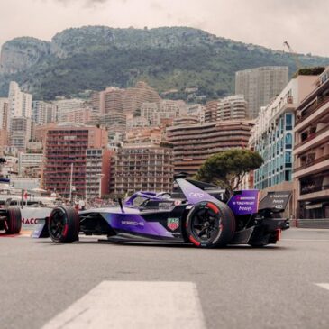 ABB FIA Formel-E-Weltmeisterschaft: Vier Porsche in den Top 7 beim Monaco E-Prix am Samstag