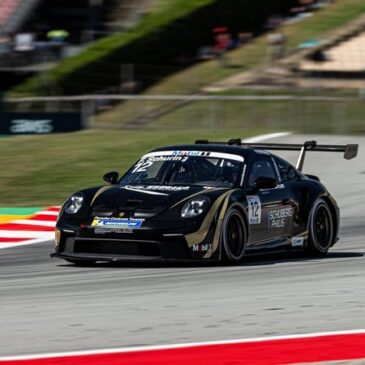 Porsche Mobil 1 Supercup: Rookie Flynt Schuring gewinnt das Qualifying in Barcelona
