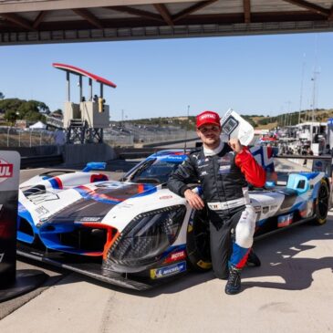 IMSA: Poleposition und Podium für den BMW M Hybrid V8 auch in Laguna Seca