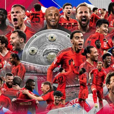 FC Bayern ist Deutscher Meister 2025