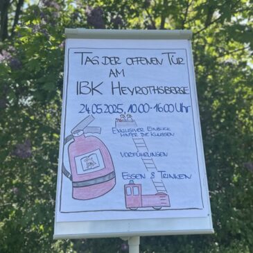 Institut für Brand- und Katastrophenschutz (IBK) Heyrothsberge lädt heute zum Tag der offenen Tür ein