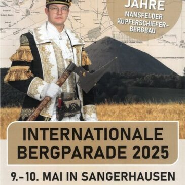 Minister Sven Schulze besucht 14. Deutschen Bergmannstag in der Berg- und Rosenstadt Sangerhausen