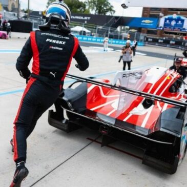 Porsche Penske Motorsport qualifiziert sich in Detroit für Startreihe drei