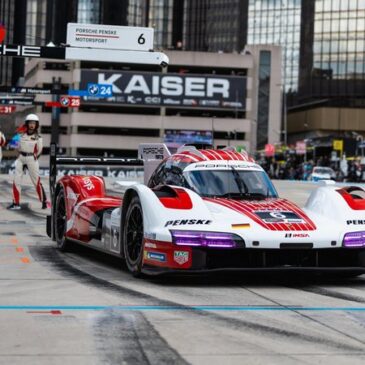 Porsche verteidigt Meisterschaftsführung mit Podestplatz in Detroit