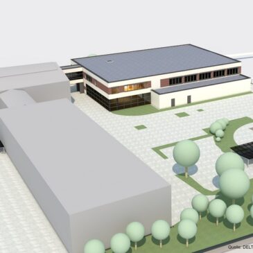 Sportstättenbauförderung: Staatssekretär weiht neue Einfeldsporthalle in Möser ein