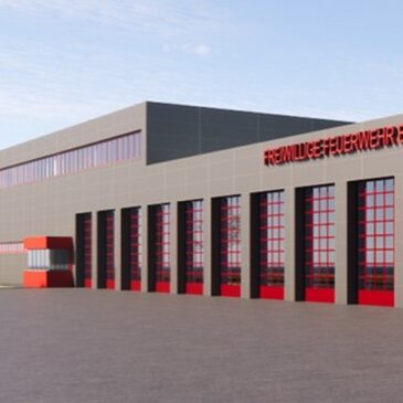 Brandschutz in Sachsen-Anhalt: Spatenstich für den Neubau des Feuerwehrhauses der Ortsfeuerwehr Burg