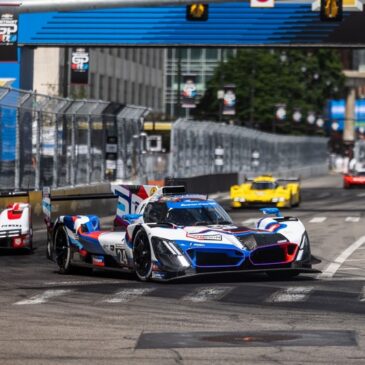 IMSA: Top-5-Resultat für den BMW M Hybrid V8 in den Straßen von Detroit