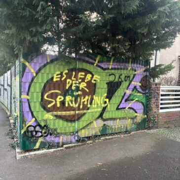 Es lebe der Sprühling! Streetart aus Sicht Sozialer Arbeit / Ausstellung an der Hochschule Magdeburg-Stendal