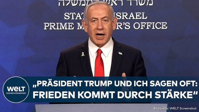 USA GREIFEN IRAN AN: „Frieden kommt durch Stärke“ – Netanjahu lobt Trumps „mutige Entscheidung“