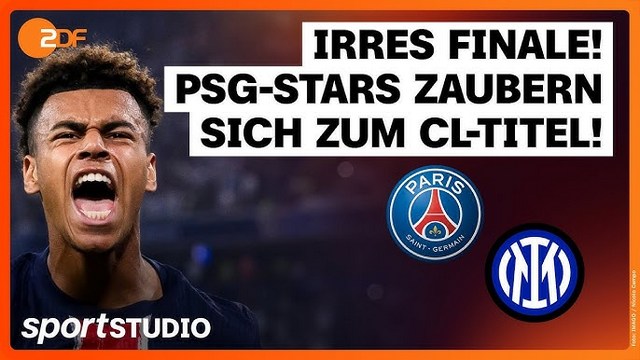 Highlights: Paris St. Germain – Inter Mailand | UEFA Champions League, Finale 2024/25 | sportstudio