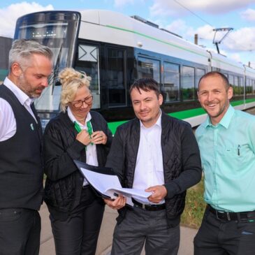 Fit für Flexity: Fahrschulausbildung für neue Straßenbahnen startet
