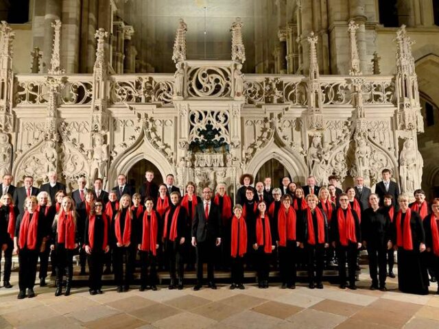 Domchorvesper am Lettner des Domes heute um 18:00 Uhr mit dem Magdeburger Domchor