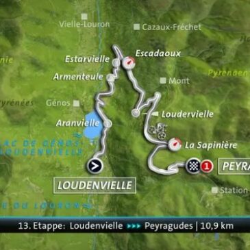 Tour de France – 13. Etappe: Loudenvielle – Peyragudes (11 km Einzelzeitfahren) (Das Erste  14:10 – 17:30 Uhr)