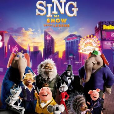Animationskomödie: Sing 2 – Die Show deines Lebens (RTL  20:15 – 22:20 Uhr)