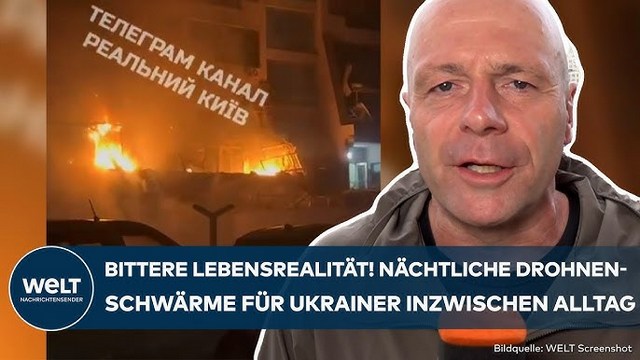 UKRAINE-KRIEG: „Gehört mittlerweile zum Alltag“ – Russen greifen erneut mit massiver Raketenwelle an
