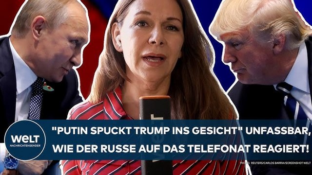 UKRAINE-KRIEG: „Putin spuckt Trump ins Gesicht“ Nach Telefonat! Unfassbar, wie Russe darauf reagiert