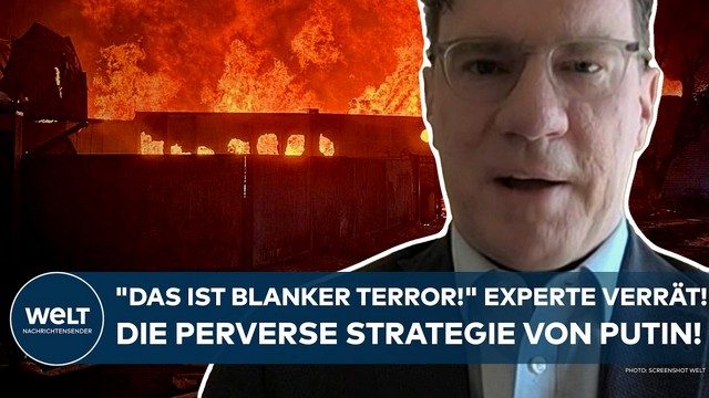 UKRAINE-KRIEG: „Das ist blanker Terror!“ Experte verrät! Putins verfolgt jetzt perverse Strategie!