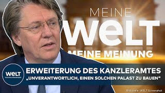 MEINE MEINUNG: Erweiterung des Kanzleramtes – „Unverantwortlich, einen solchen Palast zu bauen.“