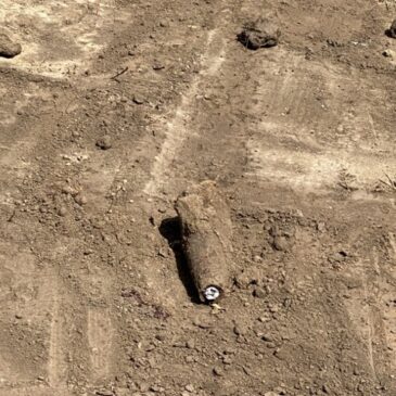 Fund von Panzergranaten – Sprengung erfolgt heute gegen 12:00 Uhr
