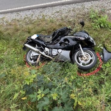 Schwerer Motorradunfall auf der L96 Rübeland – Rappbodetalsperre
