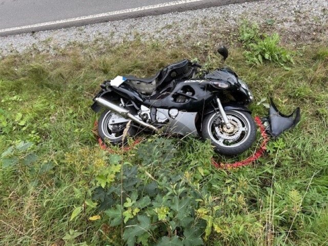 Schwerer Motorradunfall auf der L96 Rübeland – Rappbodetalsperre