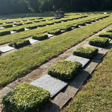 Grabsteine des Ehrenhains für die Opfer des Faschismus werden saniert / 46 Grabmale auf dem Westfriedhof