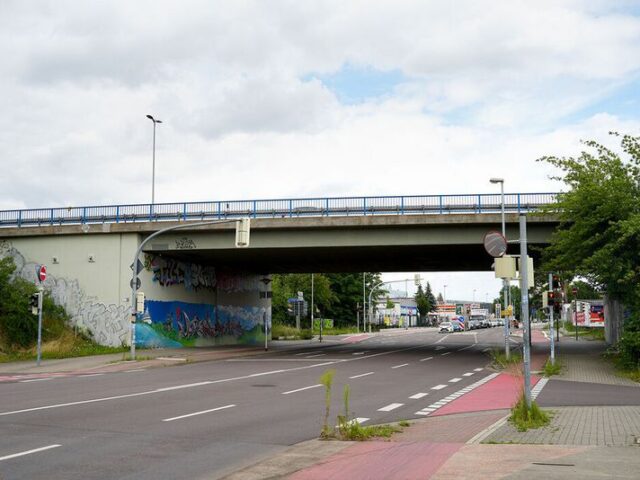 Ringbrücken über die Halberstädter Straße und Brenneckestraße müssen ab Donnerstag komplett gesperrt werden