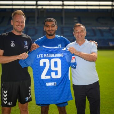 1. FC Magdeburg verpflichtet Offensivspieler Rayan Ghrieb