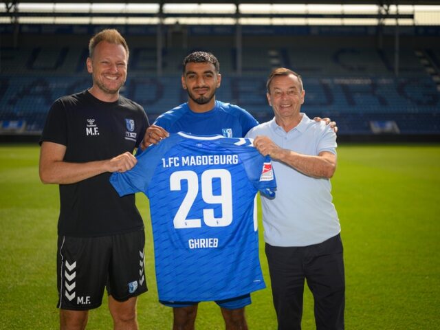 1. FC Magdeburg verpflichtet Offensivspieler Rayan Ghrieb